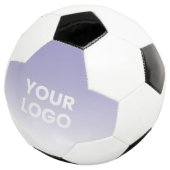 Uw Logo en bewerkbare achtergrondkleurverloop Voetbal (Drie kwart)