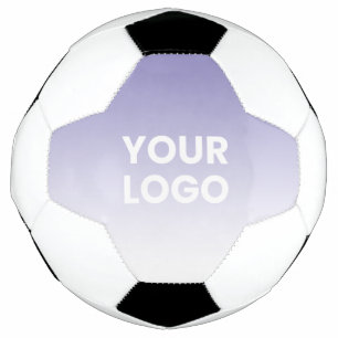 Uw Logo en bewerkbare achtergrondkleurverloop Voetbal