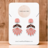 Uw Logo en Ketting Combo Display Kaart Visitekaartje