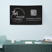 Uw Logo- en kwaliteitscontrolecode Business Probab Spandoek (Beurs)