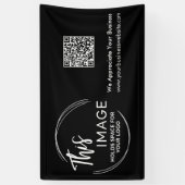 Uw Logo- en kwaliteitscontrolecode Business Probab Spandoek (Verticaal)