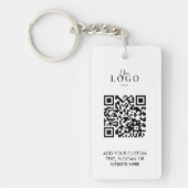 Uw Logo- en kwaliteitscontrolecode voor zakelijke Sleutelhanger (Voorkant)