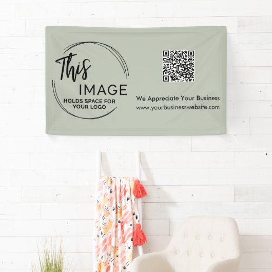 Uw Logo- en kwaliteitscontrolecode voor zakelijke Spandoek (Insitu)