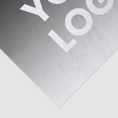 Uw logo en moderne bewerkbare kleurverloop tissuepapier (Detail)
