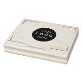 Uw logo en tekst professional groot rubberstempel (Stempel)