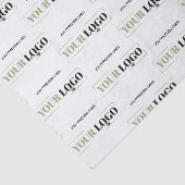 Uw Logo en website - Klein weefselpapier Tissuepapier (Detail)