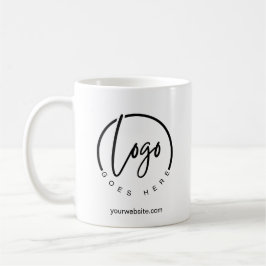 Uw Logo en website  koffie Mok