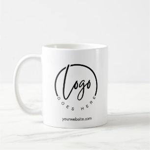 Uw Logo en website koffie Mok