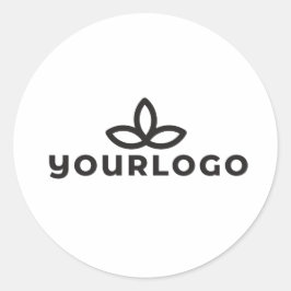 Uw Logo-envelopzegel Ronde Sticker