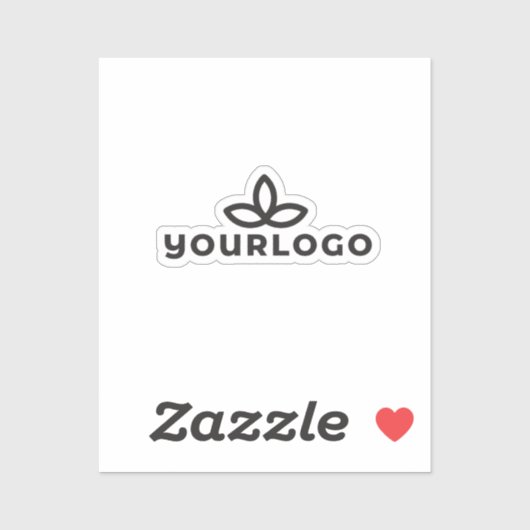 Uw Logo-envelopzegel Sticker (Vel)