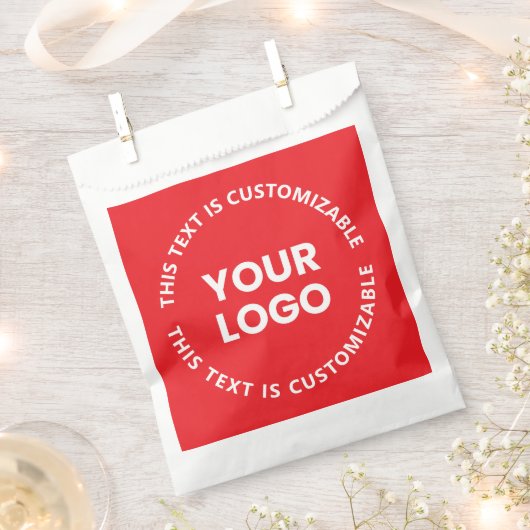 Uw Logo/eventuele geüploade Afbeelding en circulai Bedankzakje (Geknipt)