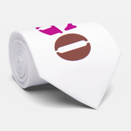 Uw Logo Foto Business Promotion Stropdas (Opgerold)