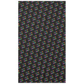 Uw Logo Foto en Colour Promotional Tablecloth Tafelkleed (Voorkant)