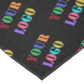 Uw Logo Foto en Colour Promotional Tablecloth Tafelkleed (Gekanteld)