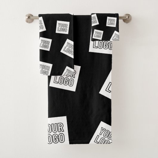 Uw Logo, foto of ander Afbeelding | Willekeurige p Bad Handdoek (Insitu)