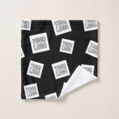 Uw Logo, foto of ander Afbeelding | Willekeurige p Bad Handdoek (Wasdoekje)