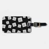 Uw Logo, foto of ander Afbeelding | Willekeurige p Bagagelabel (Voorkant horizontaal)