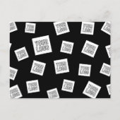 Uw Logo, foto of ander Afbeelding | Willekeurige p Briefkaart (Voorkant)