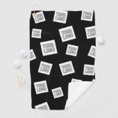 Uw Logo, foto of ander Afbeelding | Willekeurige p Golfhanddoek (Insitu)