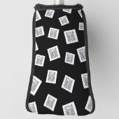 Uw Logo, foto of ander Afbeelding | Willekeurige p Golfheadcover (Draai 90)