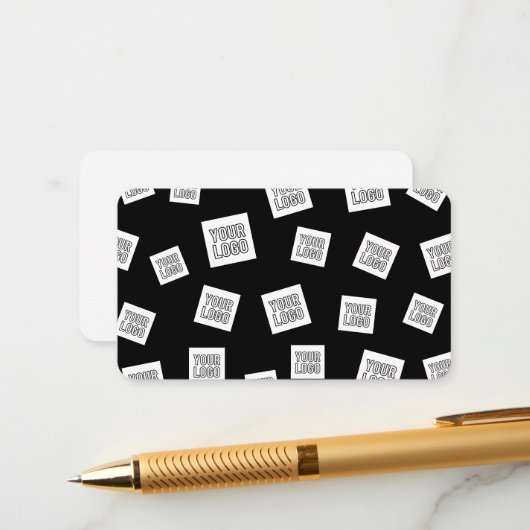 Uw Logo, foto of ander Afbeelding | Willekeurige p Informatiekaartje (Voorkant / Achterkant in situ)