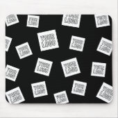 Uw Logo, foto of ander Afbeelding | Willekeurige p Muismat (Voorkant)