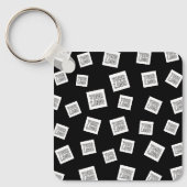 Uw Logo, foto of ander Afbeelding | Willekeurige p Sleutelhanger (Voorkant)