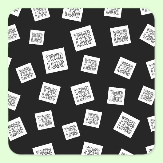 Uw Logo, foto of ander Afbeelding | Willekeurige p Vierkante Sticker