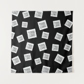 Uw Logo, foto of ander Afbeelding | Willekeurige p Wandkleed (Voorkant)