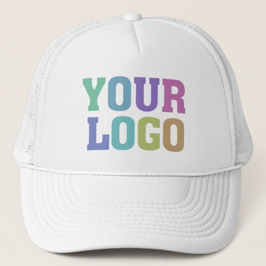 Uw logo gepersonaliseerde aangepaste zakelijke trucker pet (Voorkant)