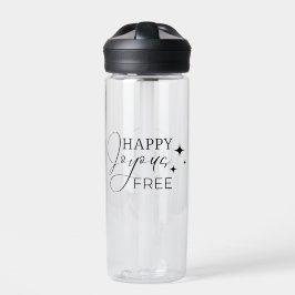 Uw Logo Happy Joyous Gratis Meeting Merchandise Waterfles