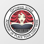 Uw Logo Hier Aangepast Raamsticker (Vel)