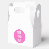 Uw logo hier Aangepaste Favor Dozen Bedankdoosjes (Geopend)