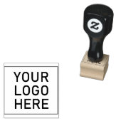 Uw Logo hier - Aangepaste Logo Rubberstempel (Gestempeld)