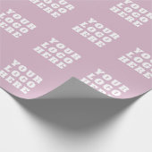 UW LOGO HIER AANGEPASTE NAAM EENVOUDIG STIJLVOOL  CADEAUPAPIER (Hoek)