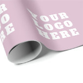 UW LOGO HIER AANGEPASTE NAAM EENVOUDIG STIJLVOOL  CADEAUPAPIER (Rol Hoek)