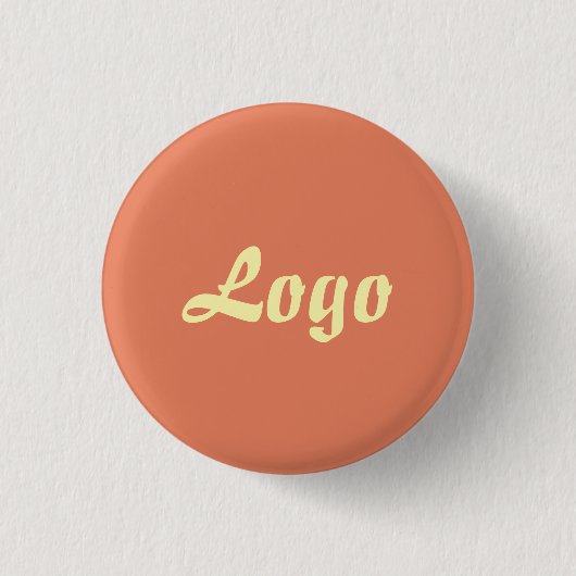 UW LOGO HIER AANGEPASTE NAAM EN TEKST RONDE BUTTON 3,2 CM (Voorkant)