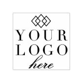 Uw Logo hier aangepaste rubberen stempel & inktset (Afrduk)
