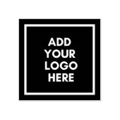 Uw Logo hier aangepaste zakelijke Logo Rubberstempel (Afrduk)