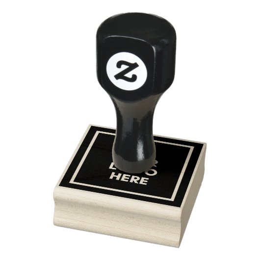 Uw Logo hier aangepaste zakelijke Logo Rubberstempel (Stempel)