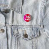 Uw Logo Hier – Aangepaste Zakelijke Ronde Button 3,2 Cm (In situ)