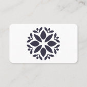 Uw Logo hier aanpassen of medaillon Visitekaartje (Achterkant)