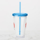 Uw Logo hier Acryl Tumbler Drinkbeker (Rechts)