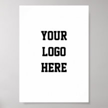 Uw Logo Hier Affiche