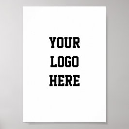 Uw Logo Hier Affiche Poster