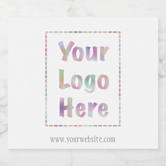 Uw Logo Hier Bedrijfs Promotie Bier Etiket (Enkel label)