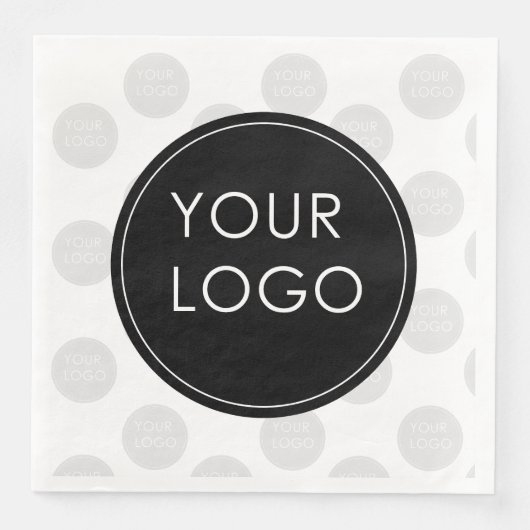 Uw Logo hier BedrijfsBedrijf Servet (Voorkant)