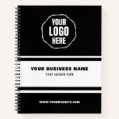 Uw Logo hier | Bedrijfsbranding & relatiegeschenk Notitieboek (Voorkant)