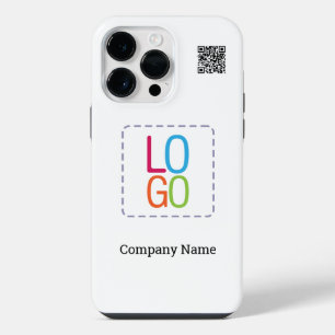 Uw Logo Hier & Bedrijfsnaam Promotionele QR Code iPhone 14 Pro Max Hoesje