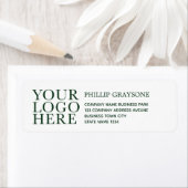 Uw Logo hier Bedrijfsnaam Retouradres Etiket (Insitu)